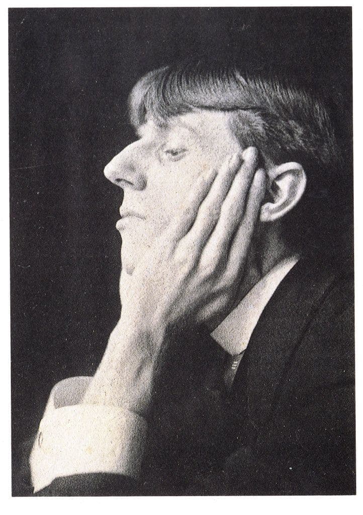 Aubrey Vincent Beardsley Frederick Evans National Portrait Gallery Postcard