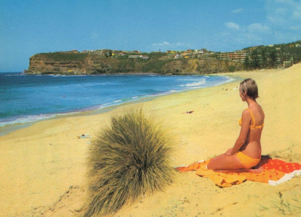 Avalon Beach near Manley Australia Postcard