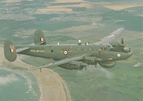 Avro Shackleton AEW2 RAF WW2 Military Plane Aircraft Postcard