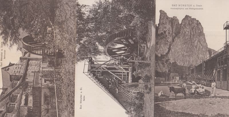 Bad Munster 3x Antique Mint Postcard s