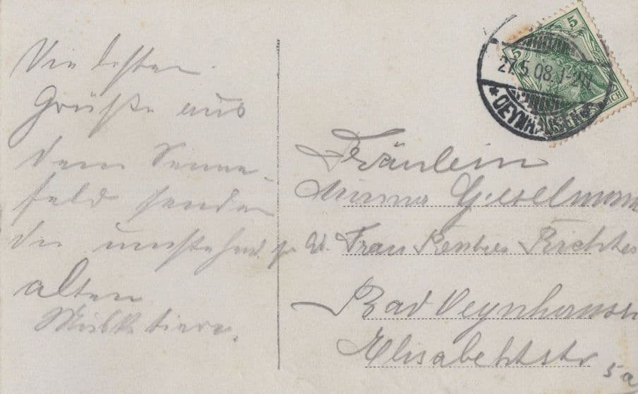 Bad Oeynhausen 2x German Military Hospital Soldier Postcard s