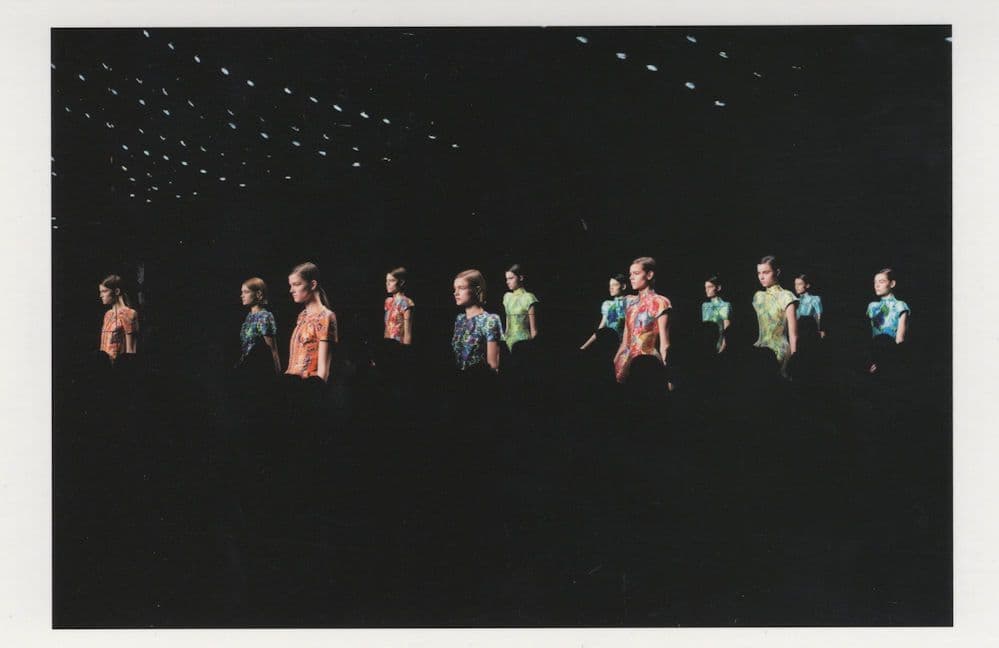 Balenciaga Fashion Show Exhibition Paris France 2007 Postcard