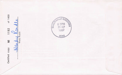 Ballooning In The British Army Peter Bush Military Hand Signed FDC