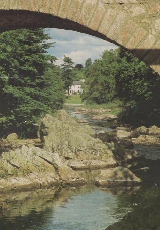 Banchory Lodge Hotel Bridge Of Feugh Kincardine Postcard