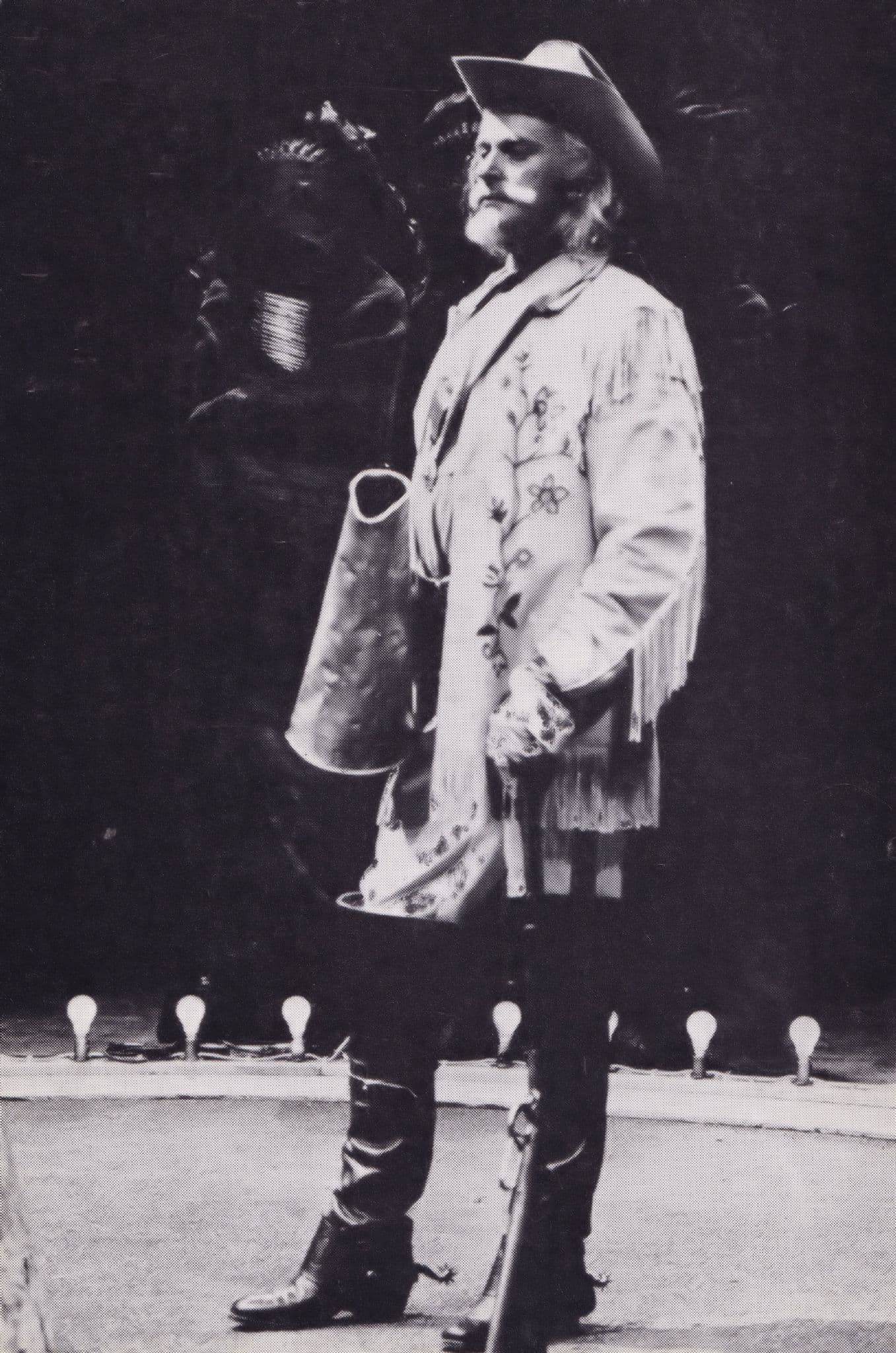 Barrie Ingham Indians Aldwych Play Rare Shakespeare Theatre Postcard