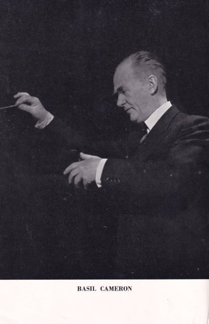 Basil Cameron Louis Kentner LPO Croydon Surrey Classical Theatre Programme