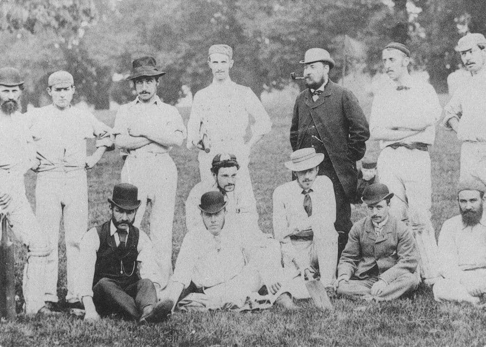 Basingstoke Hampshire Cricket Club Rare Real Photo Postcard