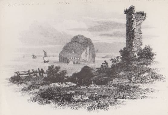 Bass Isle Scotland BBC Picture Library Postcard