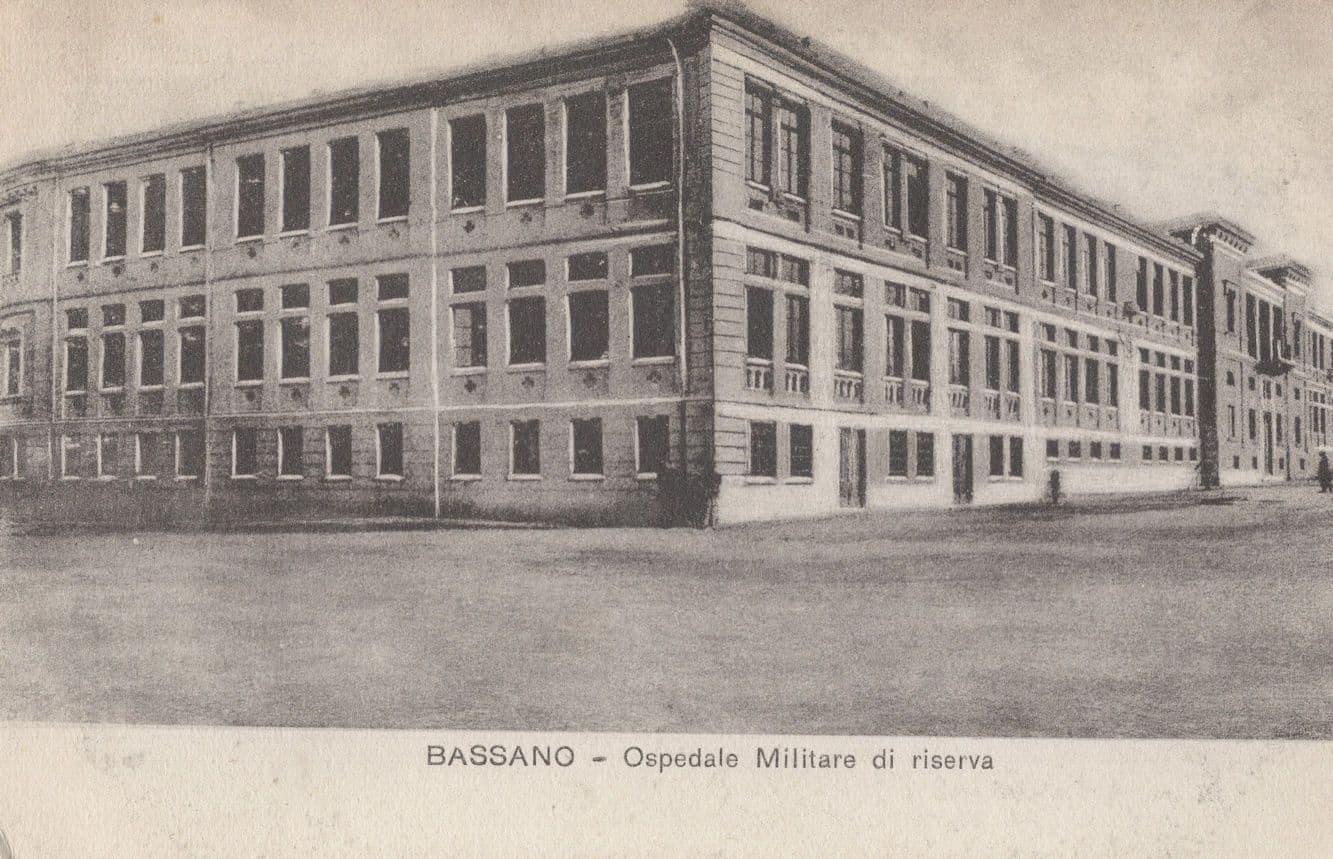 Bassano Ospedale Di Riserva Militare Military Italy Old Postcard