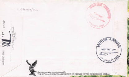 Battle Of The Kumusi River WW2 3x Military MULTI Hand Signed FDC