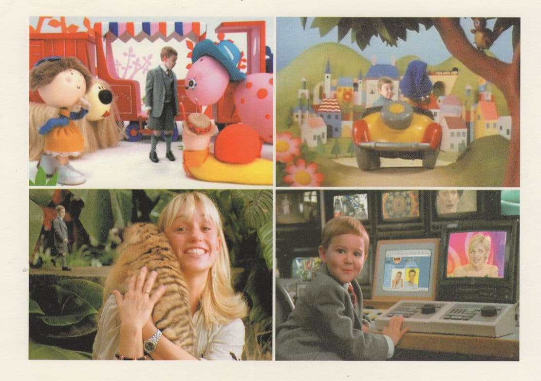 BBC Animal Shows The Magic Roundabout Advertising Postcard