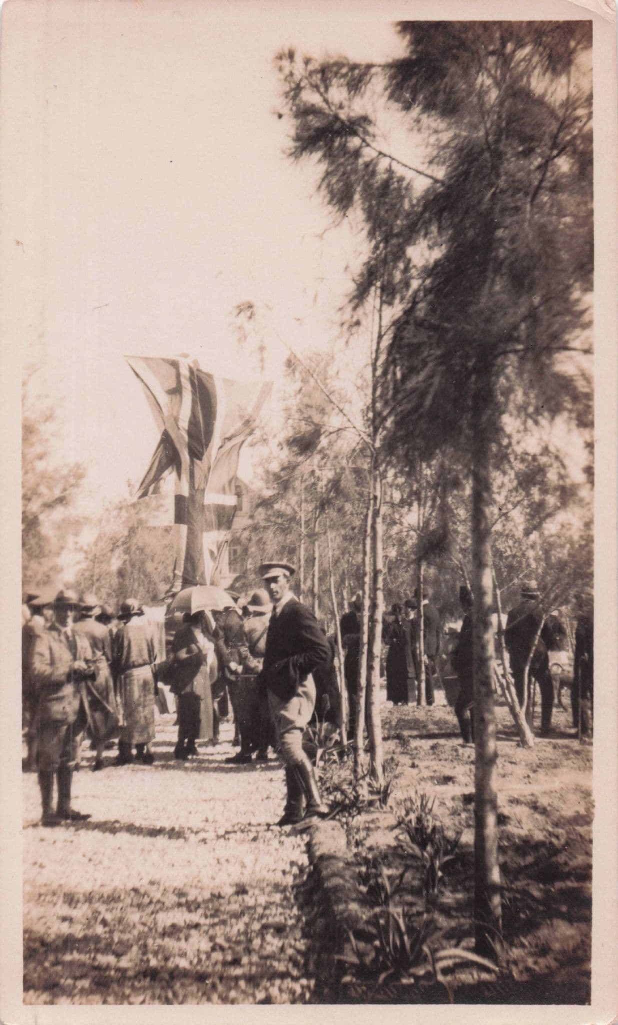 Be'er Sheva Beersheva Israel Old Memorial Original Photo