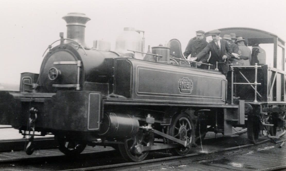 Beckton Works London Train No 2 & Driver Real Photo Old Postcard