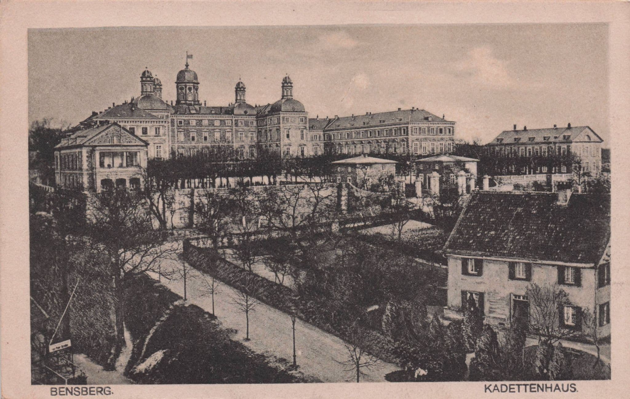 Bensberg Kadettenhaus Balduin Brassart German Old Postcard
