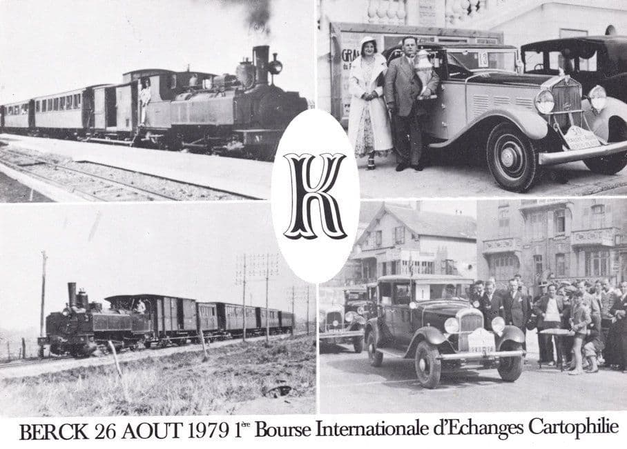 Berck French 1st Bourse Internationale 1979 DExchanges Cartophile Postcard