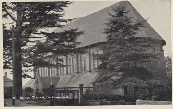 Berkhamsted All Saints Church Postcard