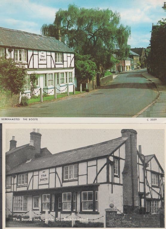 Berkhamsted The Boote 2x Postcard s