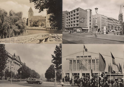 Berlin Haupstadt Germany Bus Transport 8x Real Photo Postcard s