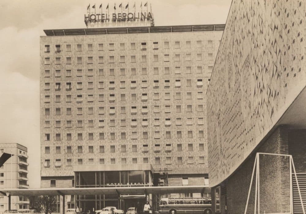 Berlin Hotel Berolina Real Photo Postcard