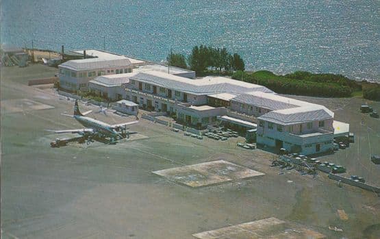 Bermuda Air Terminal Airport Postcard