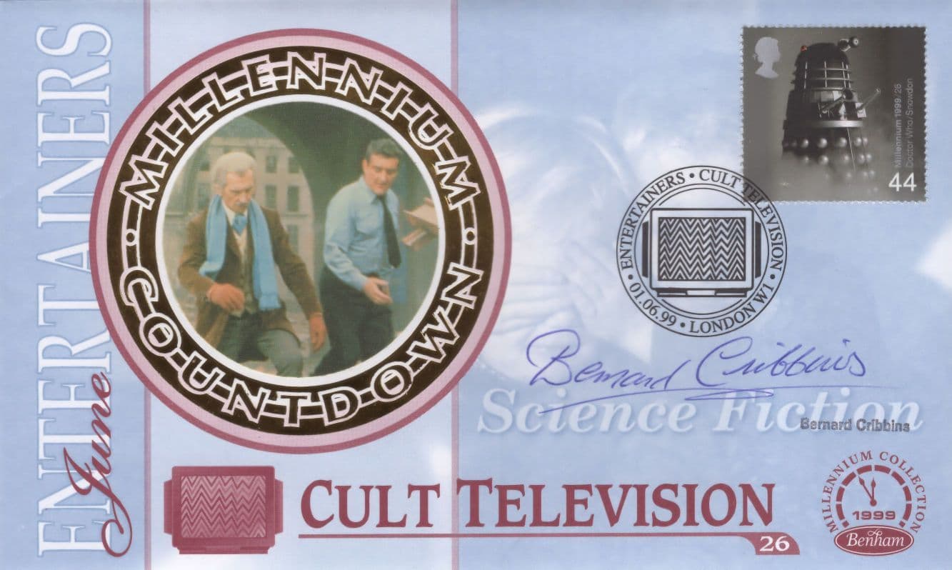 Bernard Cribbins Doctor Who & The Daleks Hand Signed FDC