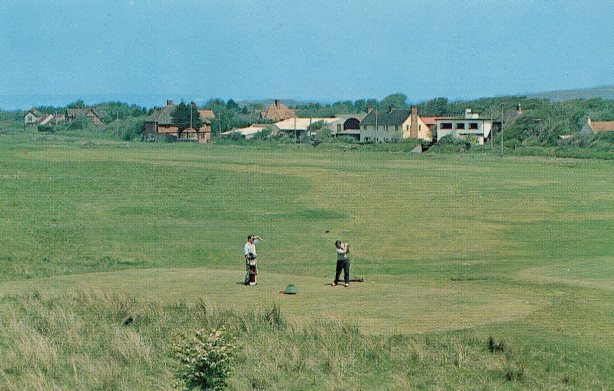 Berrow Golf Course Somerset 1970s Rare Putting Green Postcard