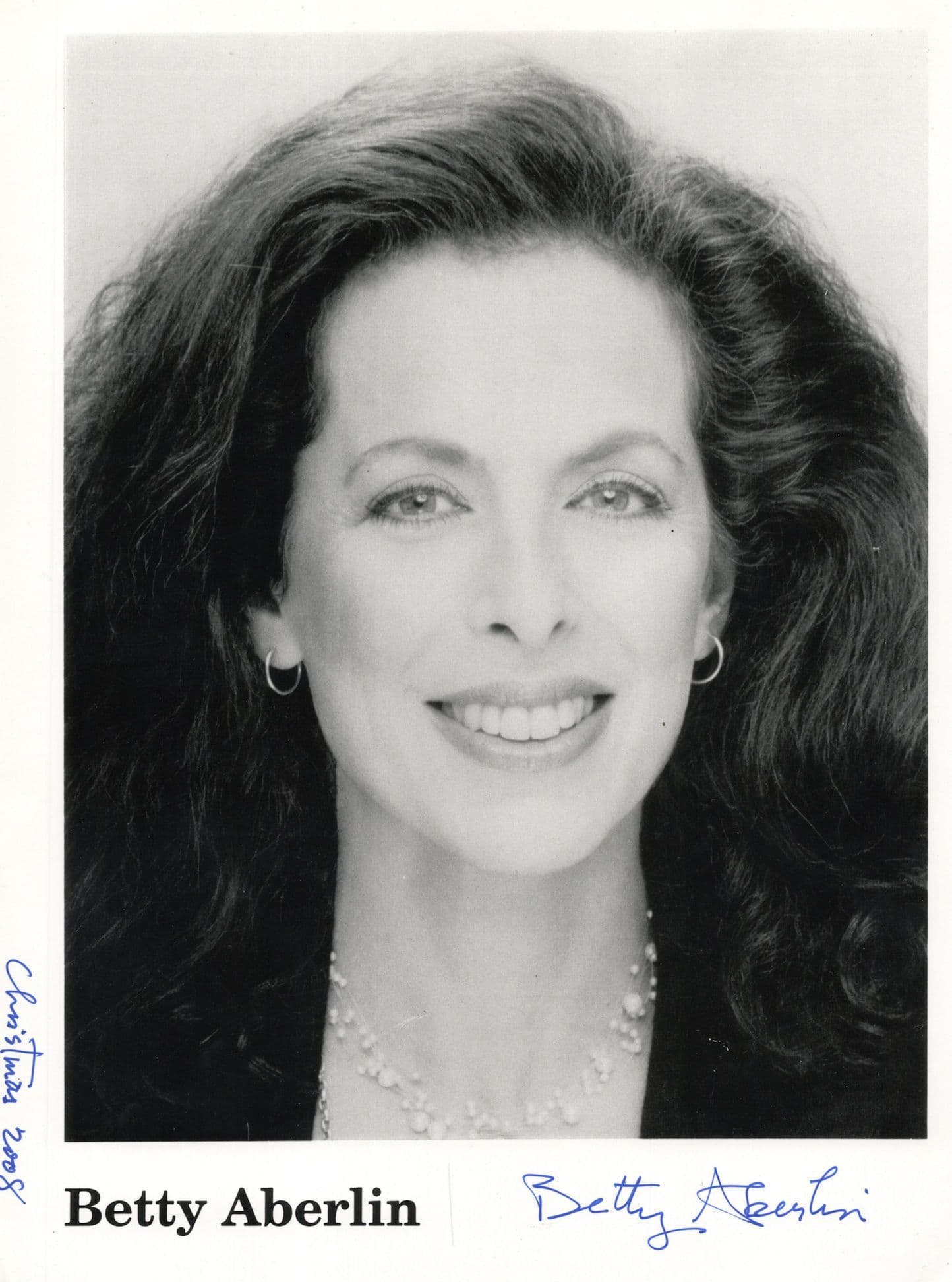 Betty Aberlin Lady Aberlin Mister Rogers Neighborhood 10x8 Hand Signed Photo
