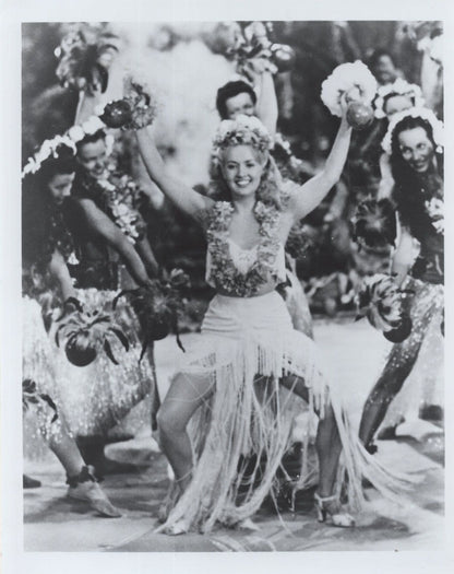 Betty Grable in 3x Unidentified Film 10x8 Monochrome Photo s