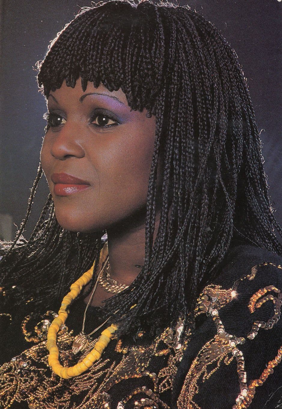 Bibie Ghana Pop Singer Reverse Hand Signed Photo