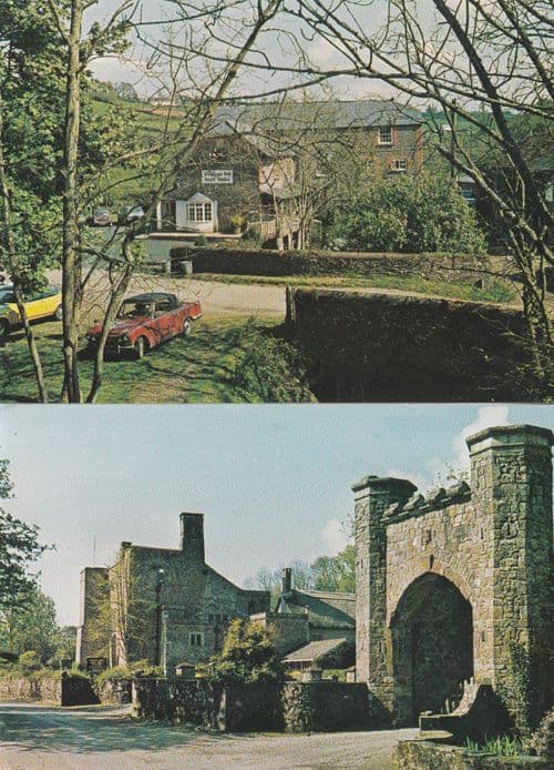 Bickleigh Mill & Craft Crafts Centre Castle Devon 2 Mint Postcard s