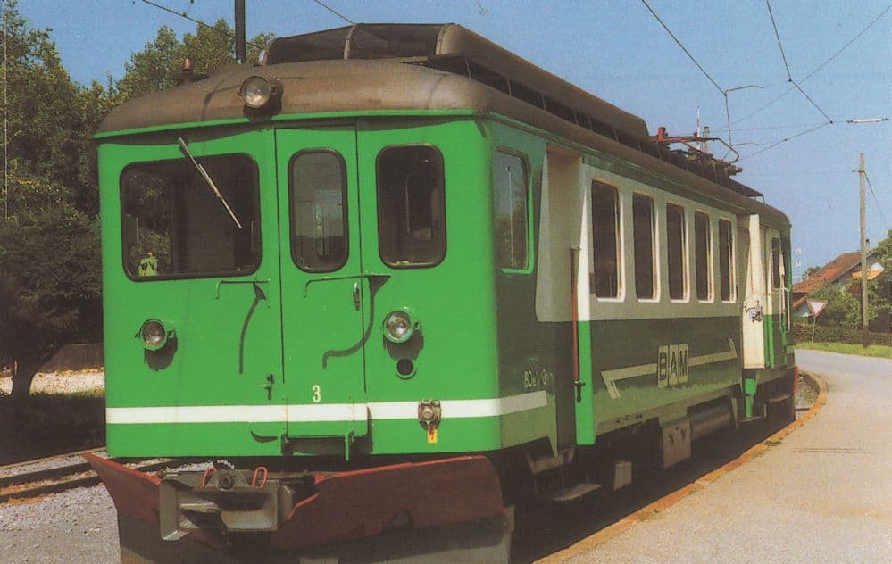 Biere Apples Morgues BAM3 French Bus Tram Postcard