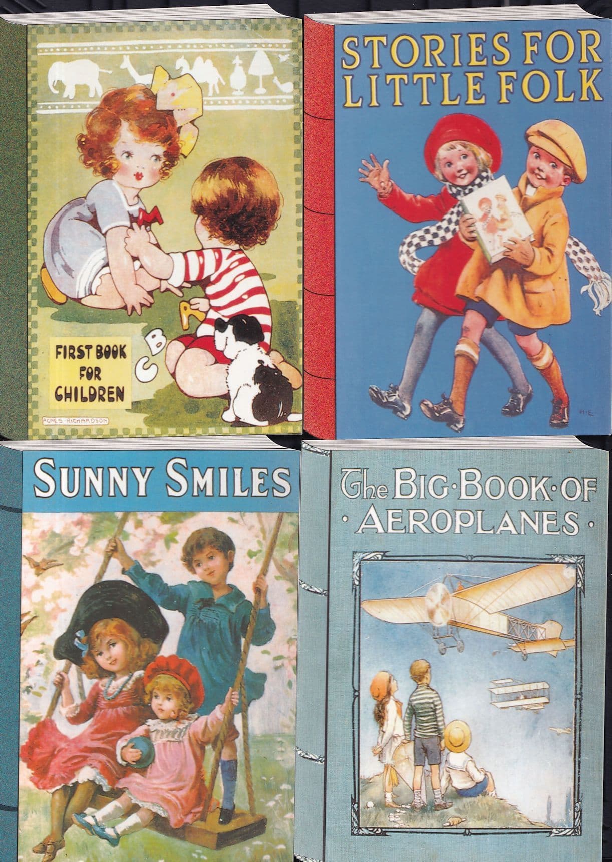 Big Book Of Aeroplanes 4x Childrens Die Cut Postcard s