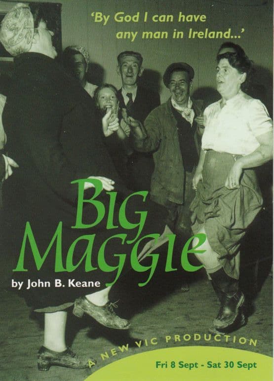Big Maggie John Keane Play New Vic Theatre Gala Poster Postcard Style Card