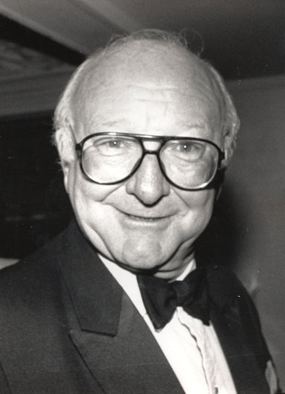 Bill Cotton Retirement As BBC TV Managing Director 1989 Press Photo