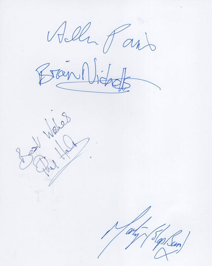 Bill Haley & His Comments FULLY Hand Signed Large Photo