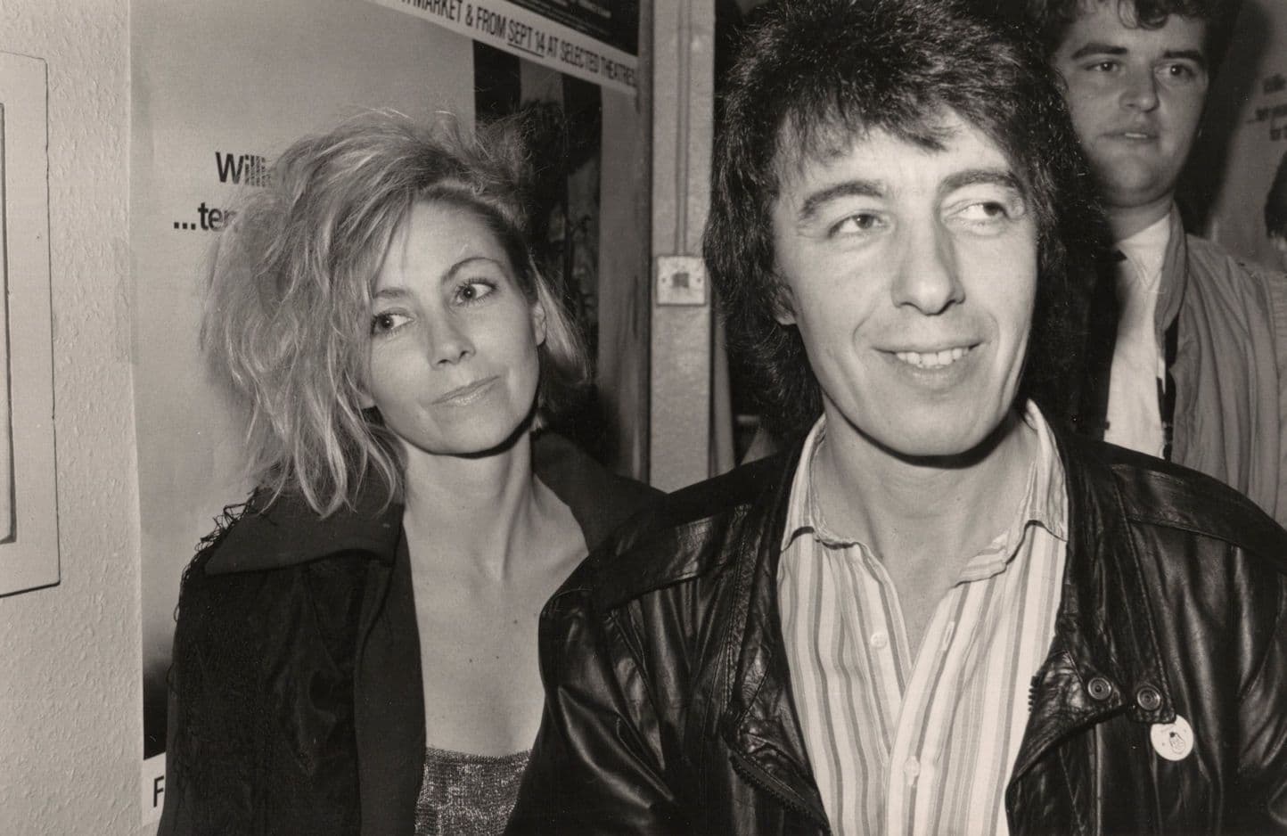 Bill Wyman Rolling Stones & Early Girlfriend Wendy Jewel Press Photo