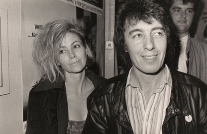 Bill Wyman Rolling Stones & Early Girlfriend Wendy Jewel Press Photo