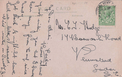 Billiards Sutton Veny YMCA Military WW1 Army Camp Wiltshire Postcard