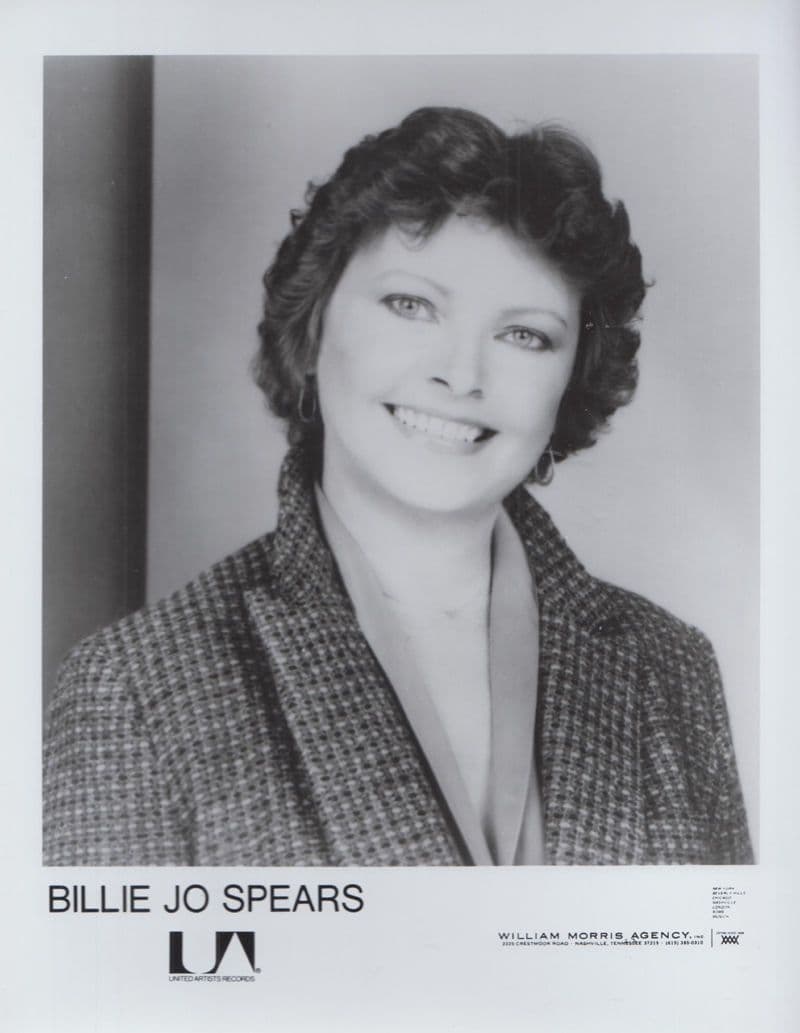 Billie Jo Spears Management Agency Vintage United Artists Media Early Photo