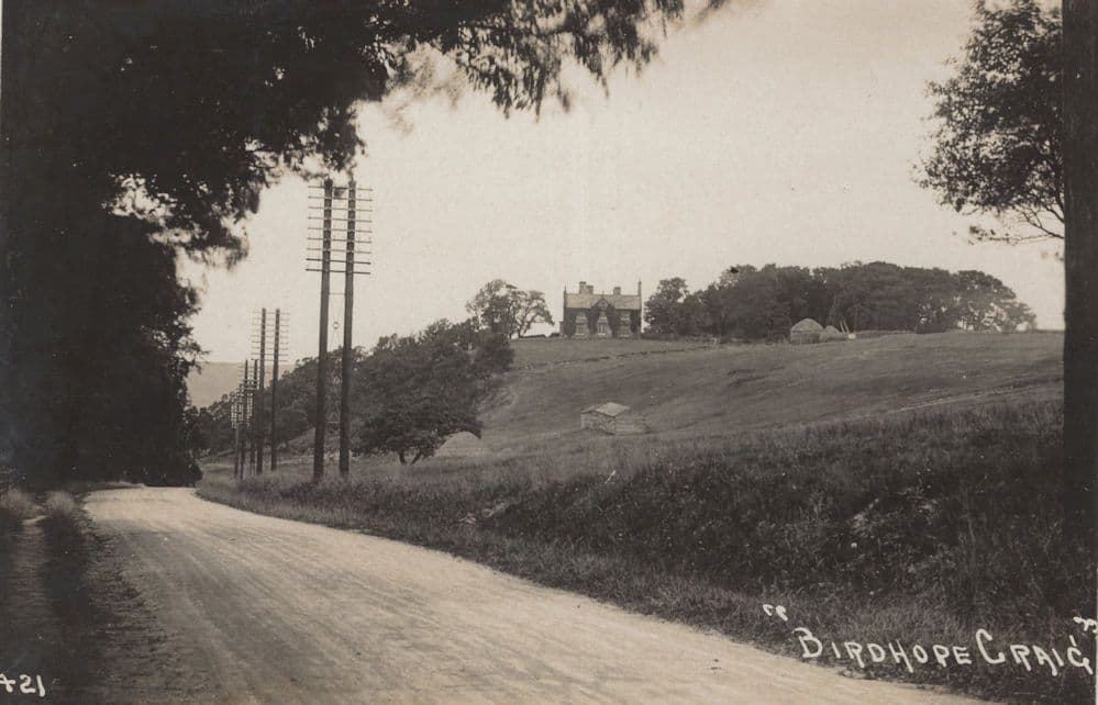 Birdhope Craig Redewater Northumberland Real Photo Postcard