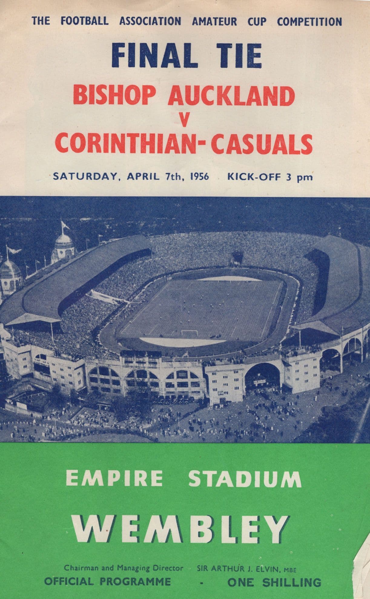 Bishop Auckland 1956 3x Football FA Cup 3x Final Ticket Prog & Viewing Pass