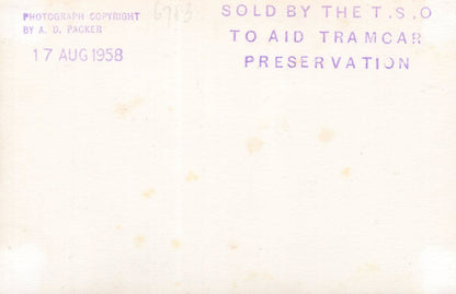 Blackpool Transport Safety Officer 1958 Fundraising Bus Photo