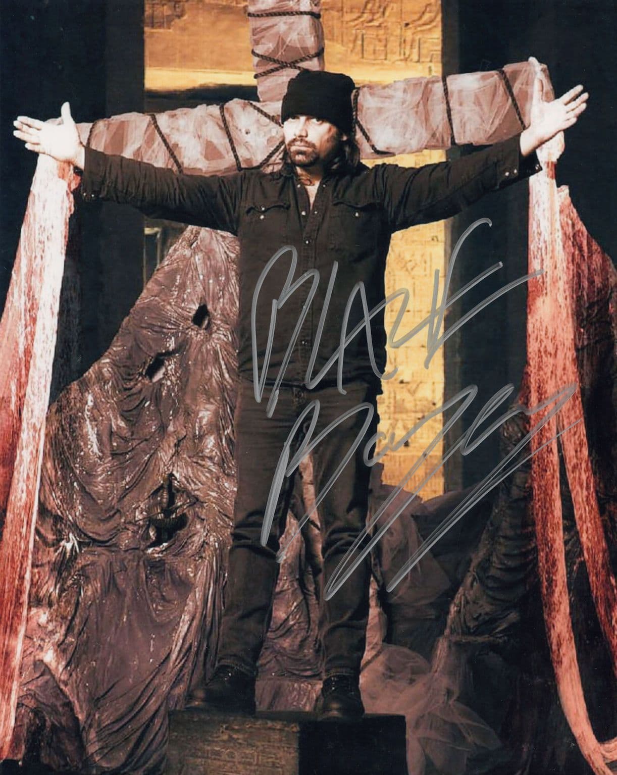 Blaze Bayley Iron Maiden 10x8 Hand Signed Photo
