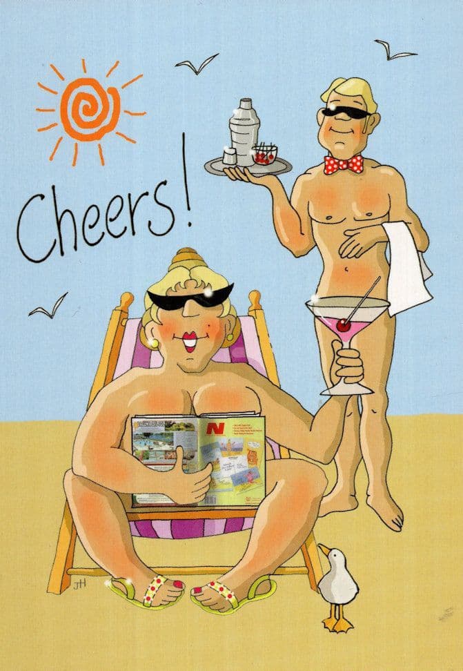 Boat Magazine Covers Private Parts Eastbourne Comic Postcard