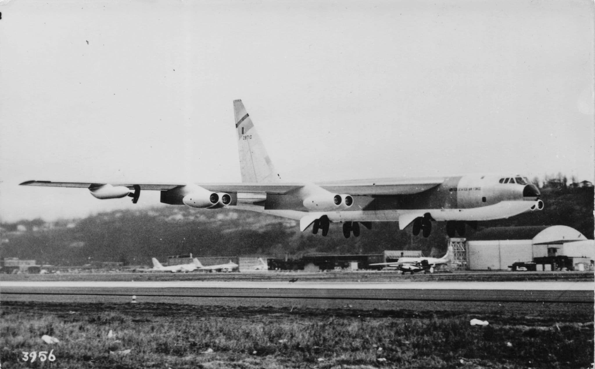 Boeing B52 Plane Aircraft Vintage PB Photo Postcard