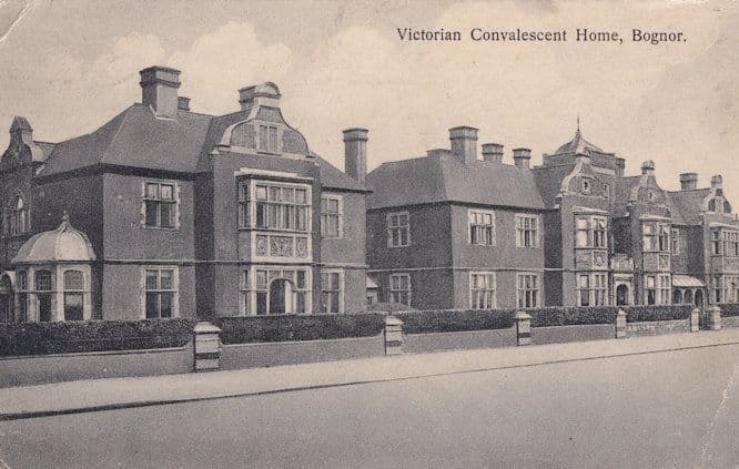 Bognor Regis Victorian Convalescent Home Old Sussex Postcard