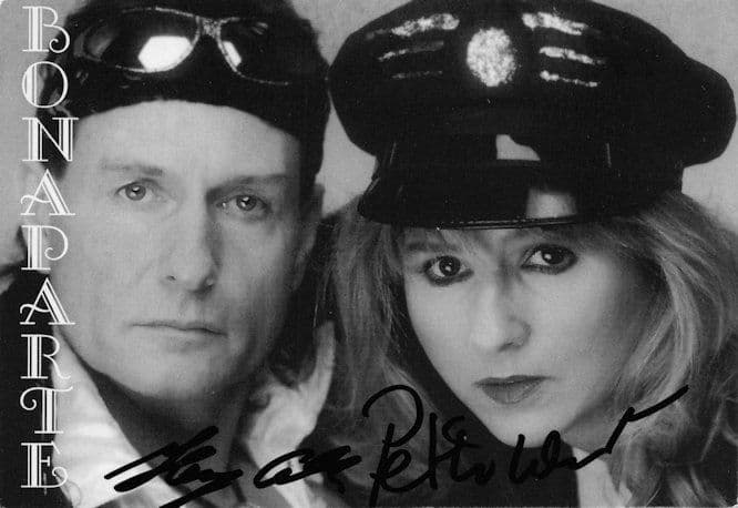 Bonaparte Berlin German Electro Synth Pop Group Hand Signed Photo