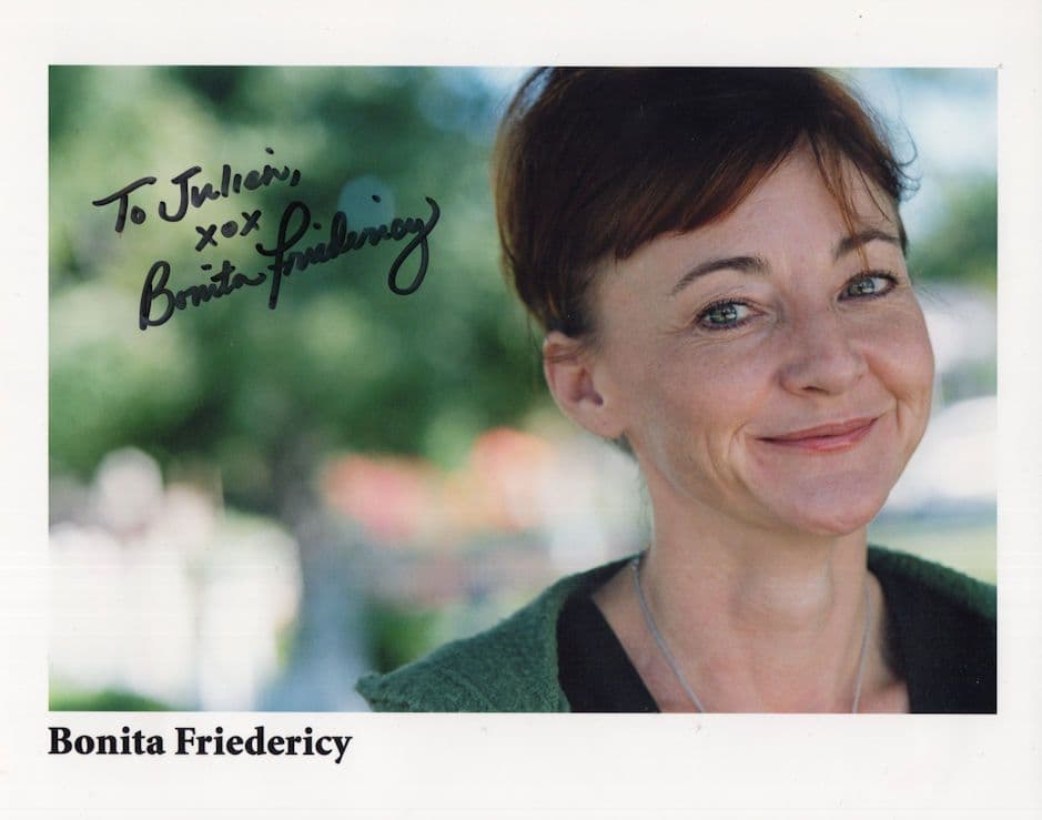 Bonita Friedericy Diane Beckman in Chuck 10x8 Hand Signed Photo