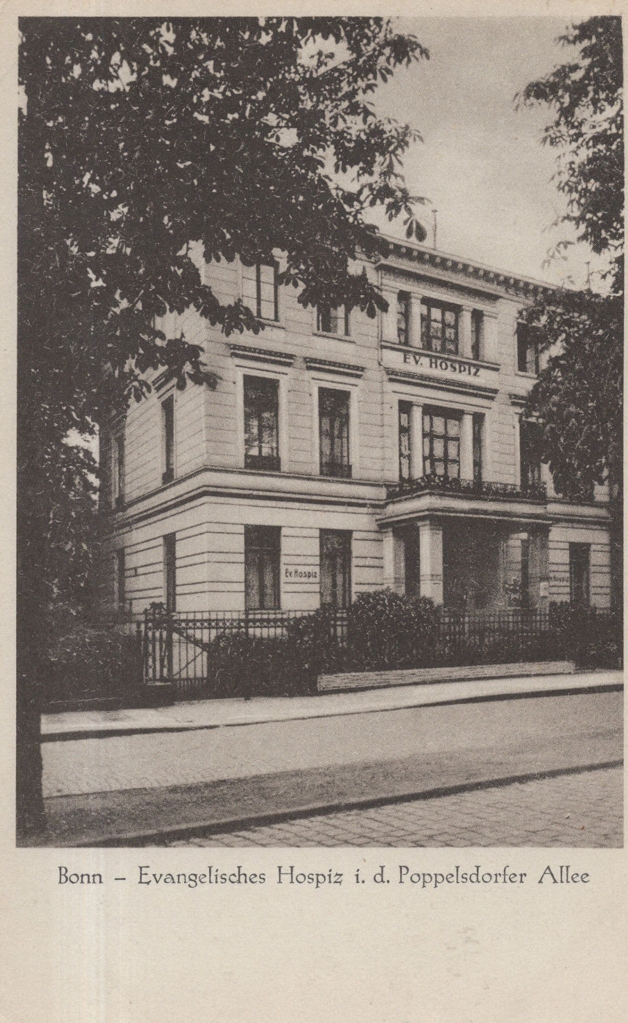 Bonn Evangelisches Hospiz Antique German Mint Postcard