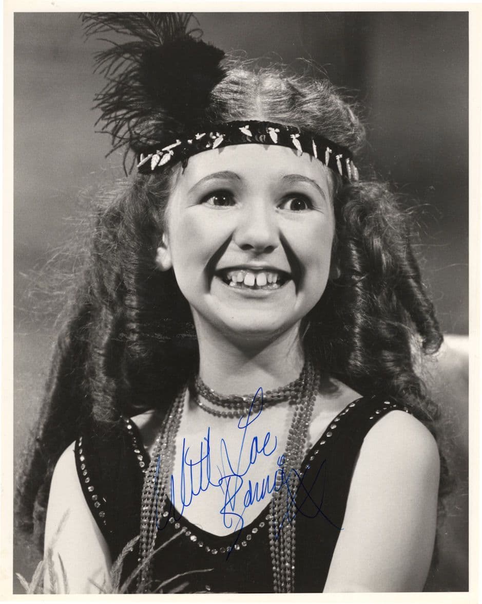 Bonnie Langford Child Actress Just William Bugsy Malone The Wombles 10x8 Hand Signed Photo